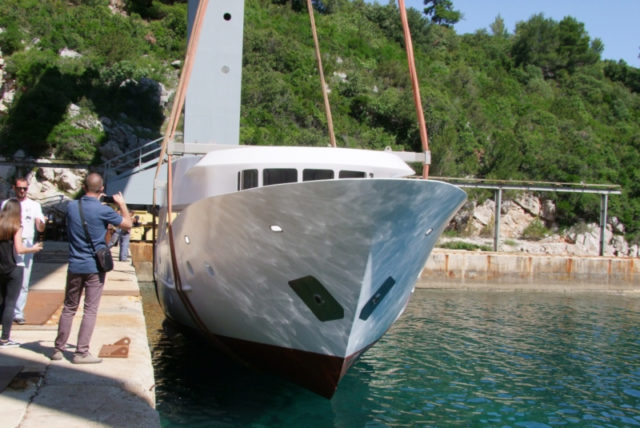 Tourist boat for Dubrovnik